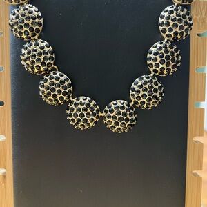 Elegant Black and Gold Necklace